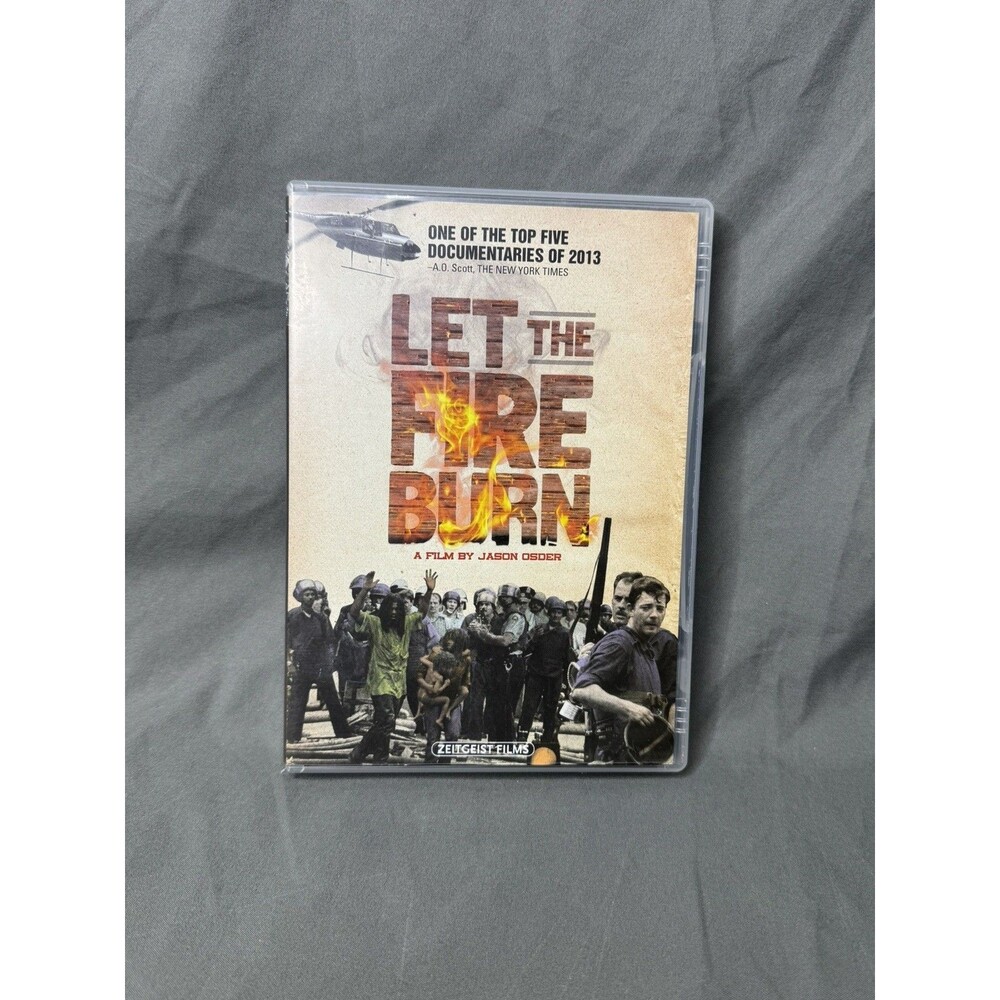 Let The Fire Burn DVD 2013 Documentary Jason Osder Special Features Philadelphia